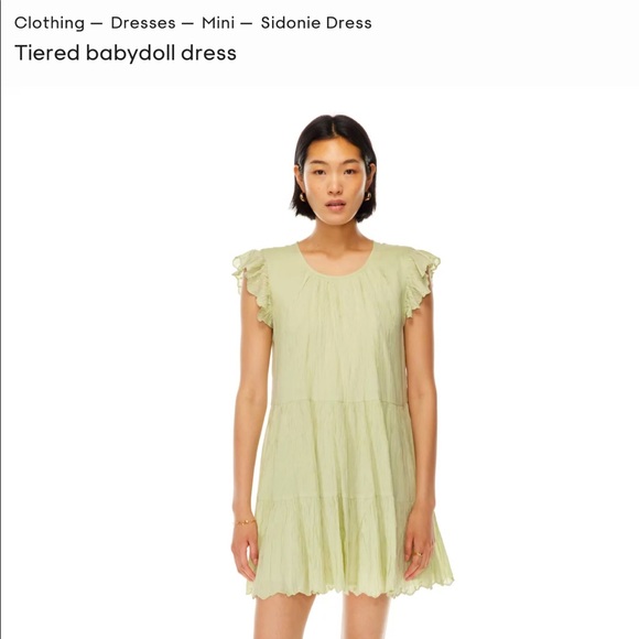 Aritzia Sidone Babydoll dress - Picture 1 of 3